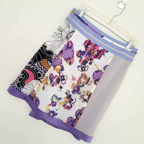 St. Martin's Women's Scandinavian Design Midi Skirt Size 38 - Picture 2 of 11